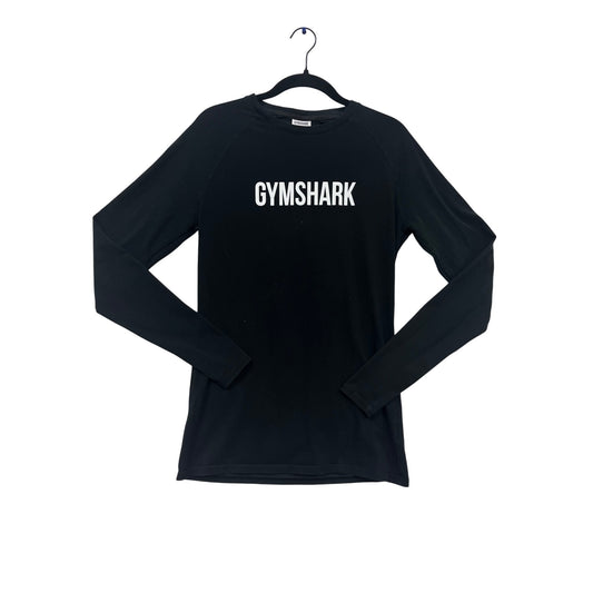 Gymshark Black Long Sleeve Performance Shirt M #529A