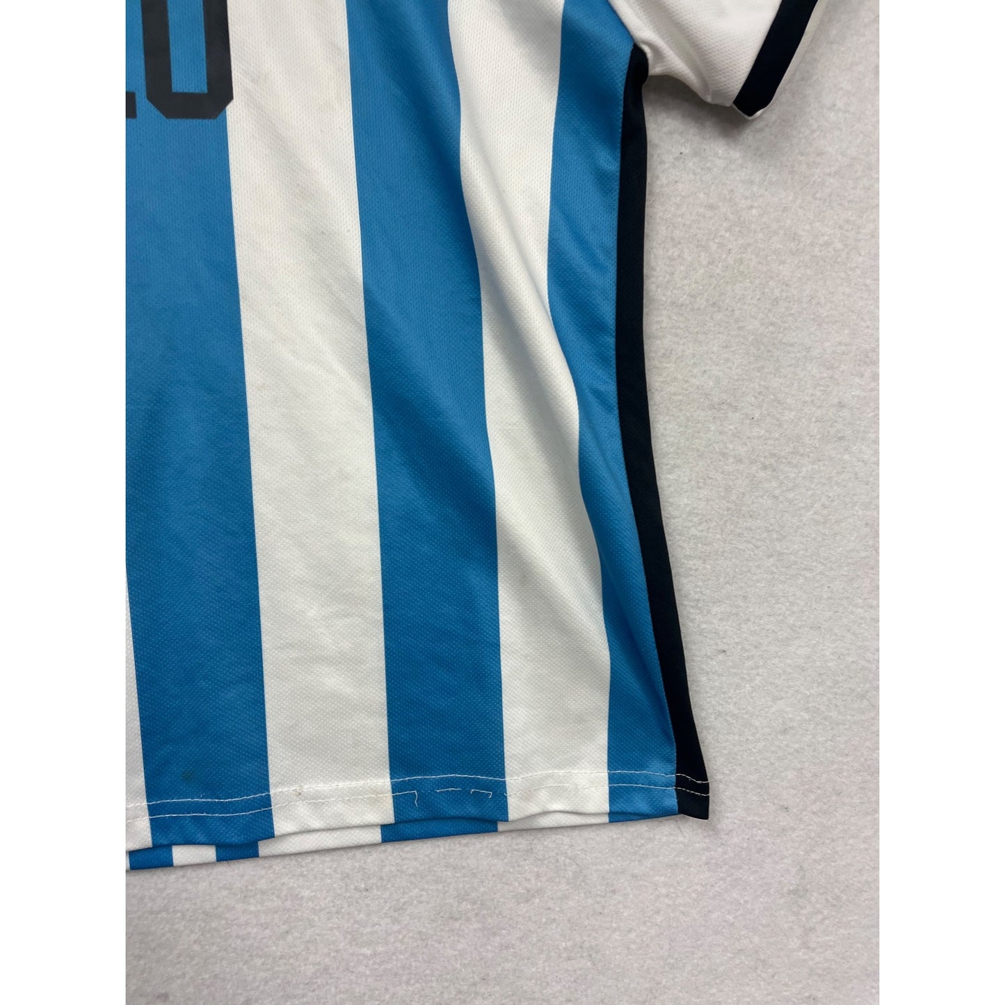 Argentina Soccer Jersey Messi #10 Youth Size #956A
