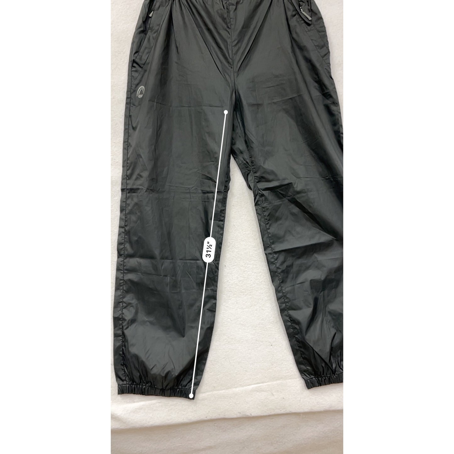 Sierra Designs Mens XL Black Athletic Wind Pants #8222