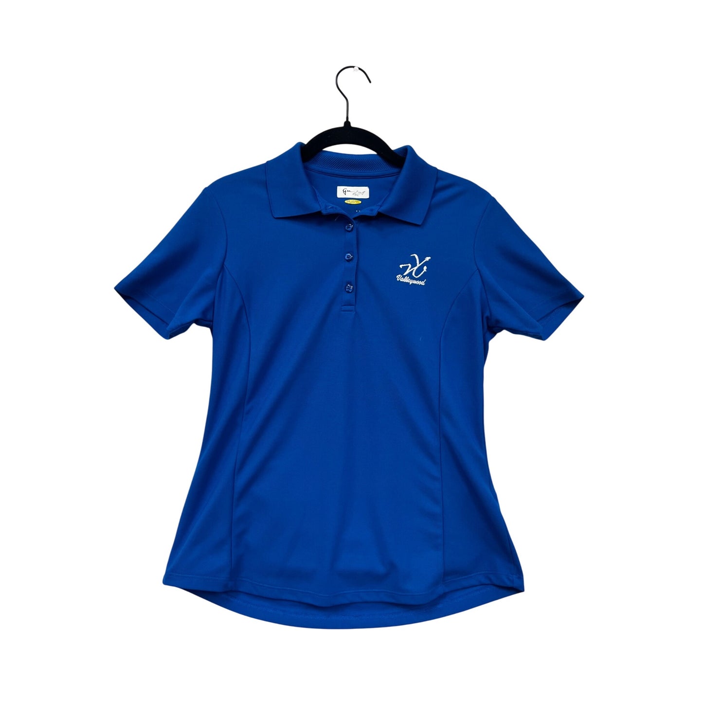 Greg Norman Blue Play Dry Polo Shirt Small #8847