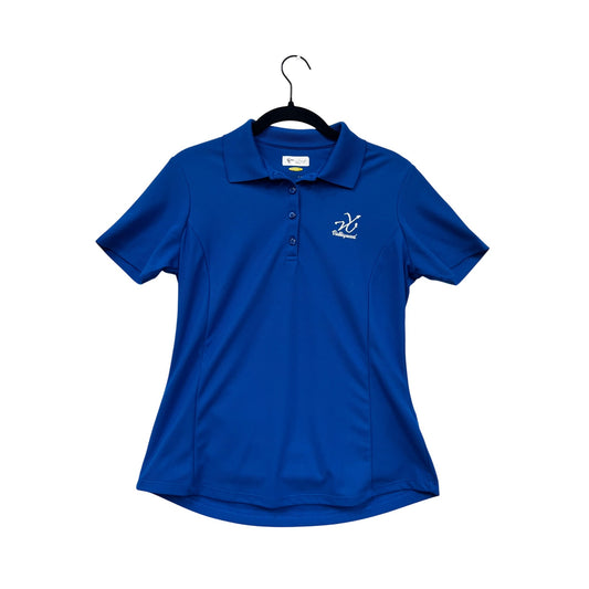 Greg Norman Blue Play Dry Polo Shirt Small #8847