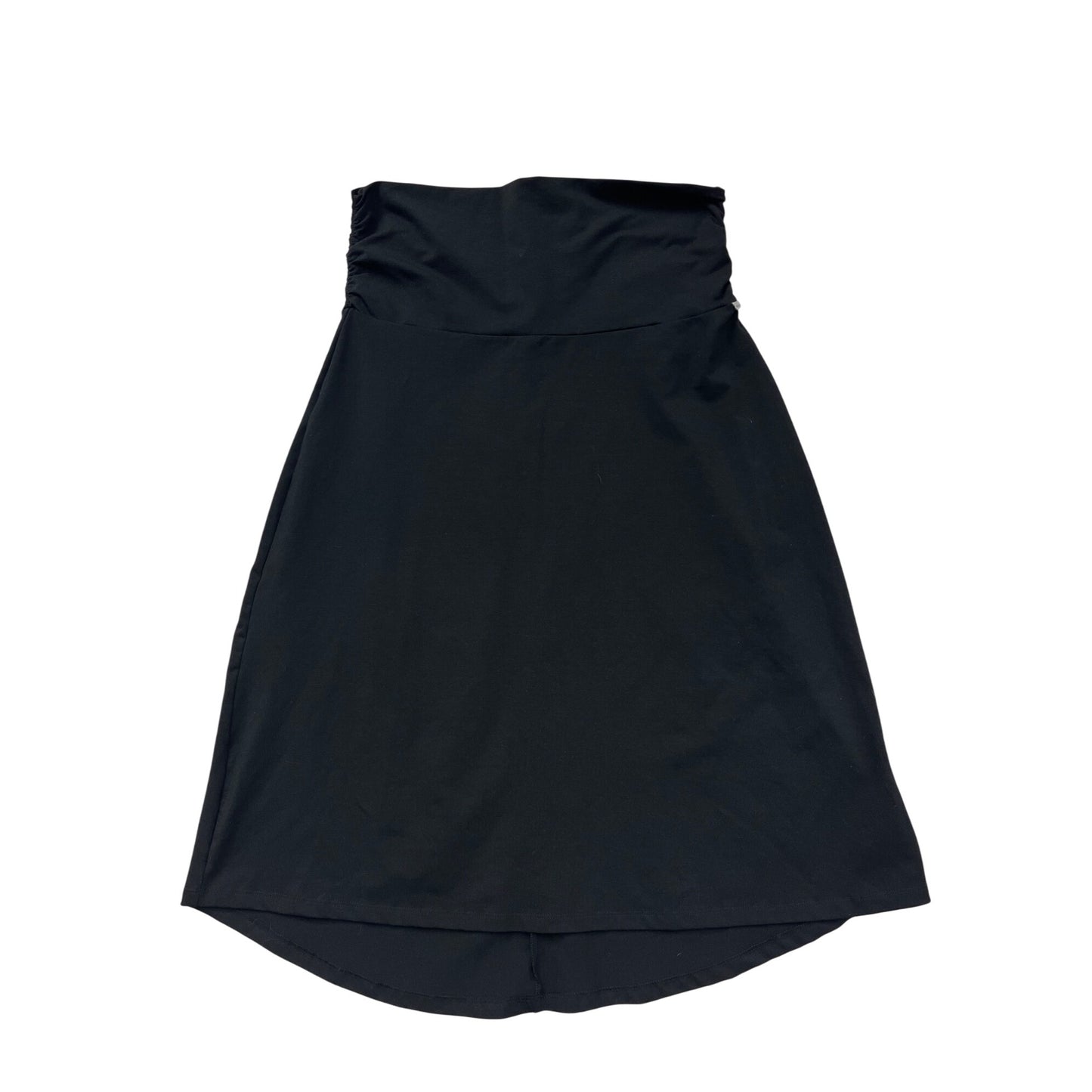 Eddie Bauer Womens High-Waisted Black Skirt XL #6334