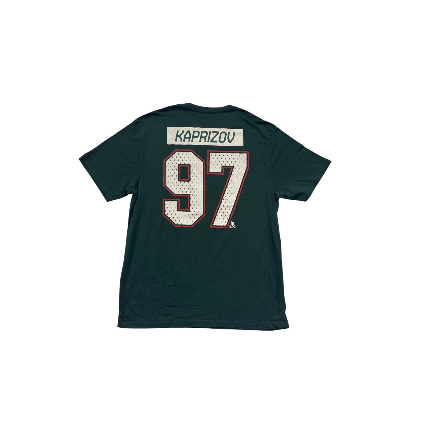 Minnesota Wild T-Shirt Kaprizov 97 Levelwear Green L #708A