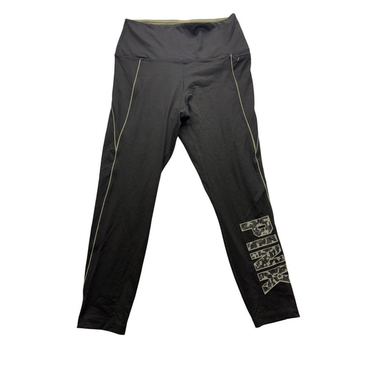 Pink Victorias Secret Ultimate  Black High-Waisted Leggings #7504