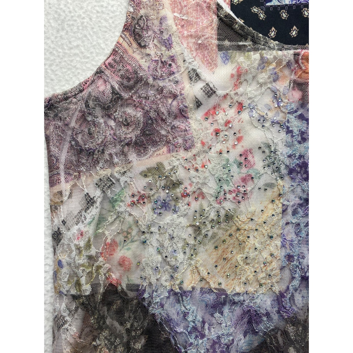 Women’s Lacey Colorful Tank #5111