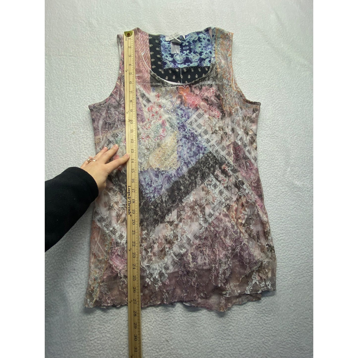 Women’s Lacey Colorful Tank #5111