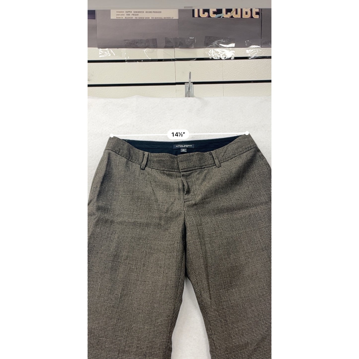 Banana Republic Martin Fit Wool Dress Pants Size 6 #8400