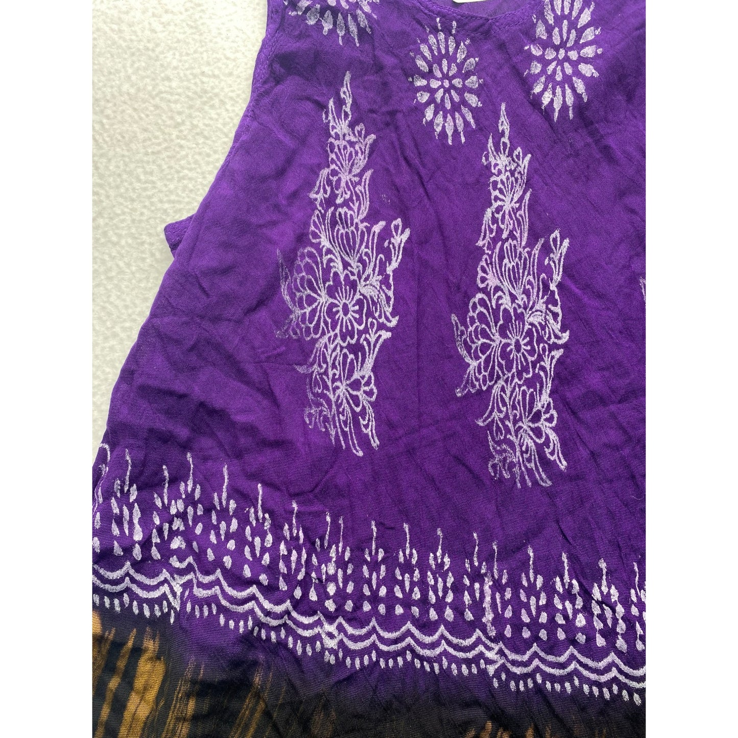 *NWT* Purple Free-size hippie dress #5115