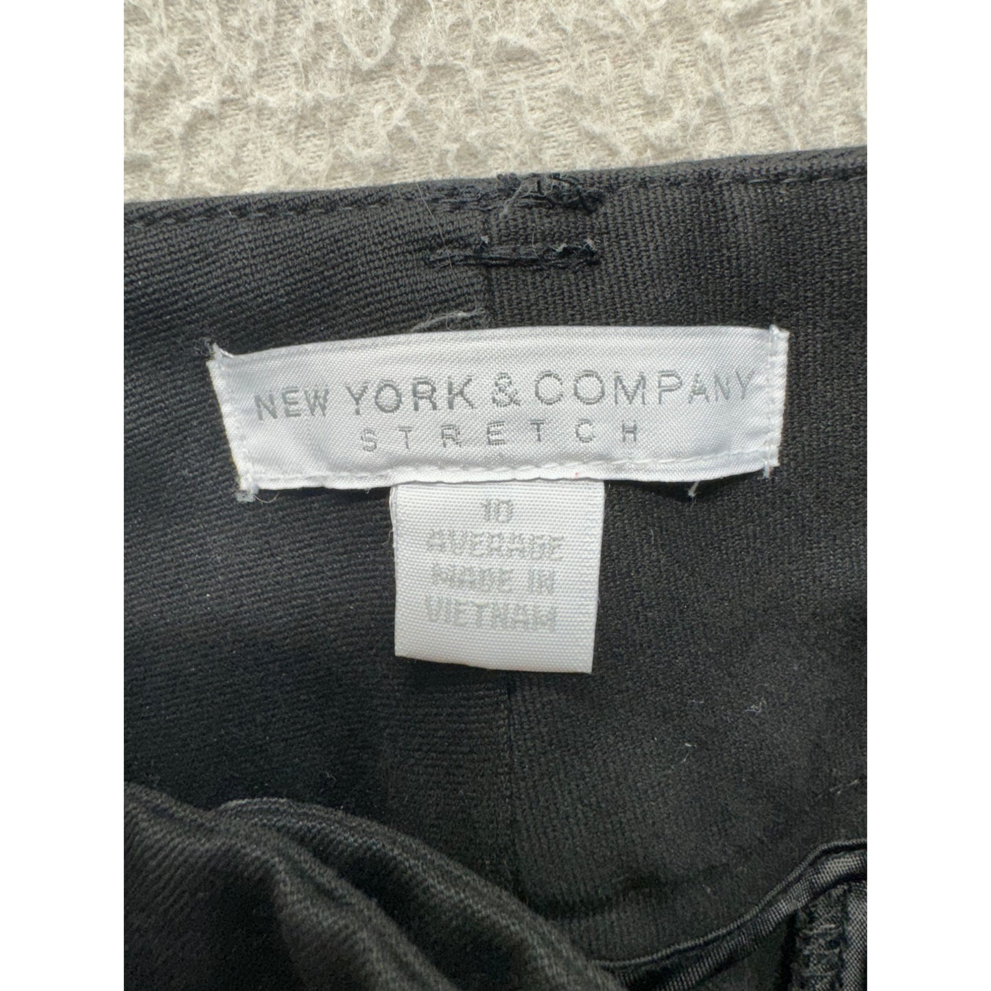 New York & Company Stretch Black Dress Pants Size 10 #183B