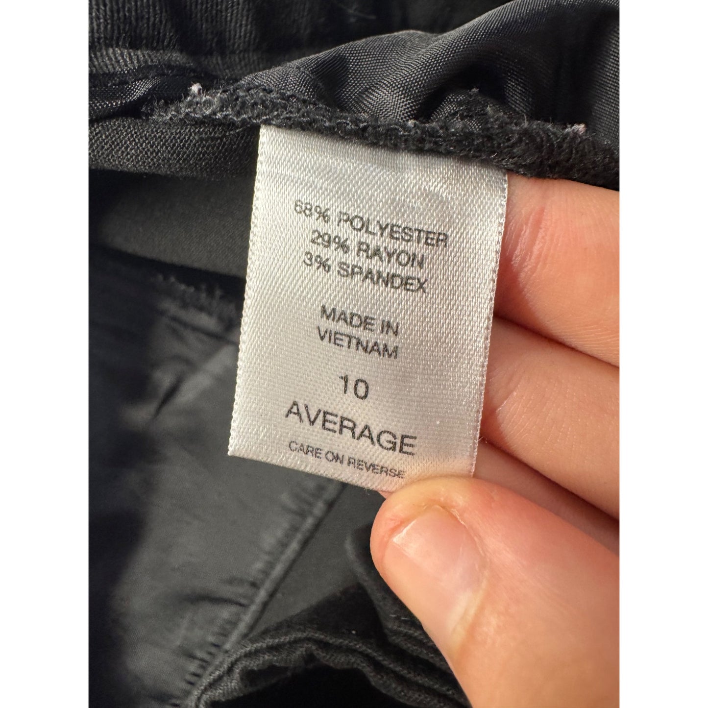 New York & Company Stretch Black Dress Pants Size 10 #183B