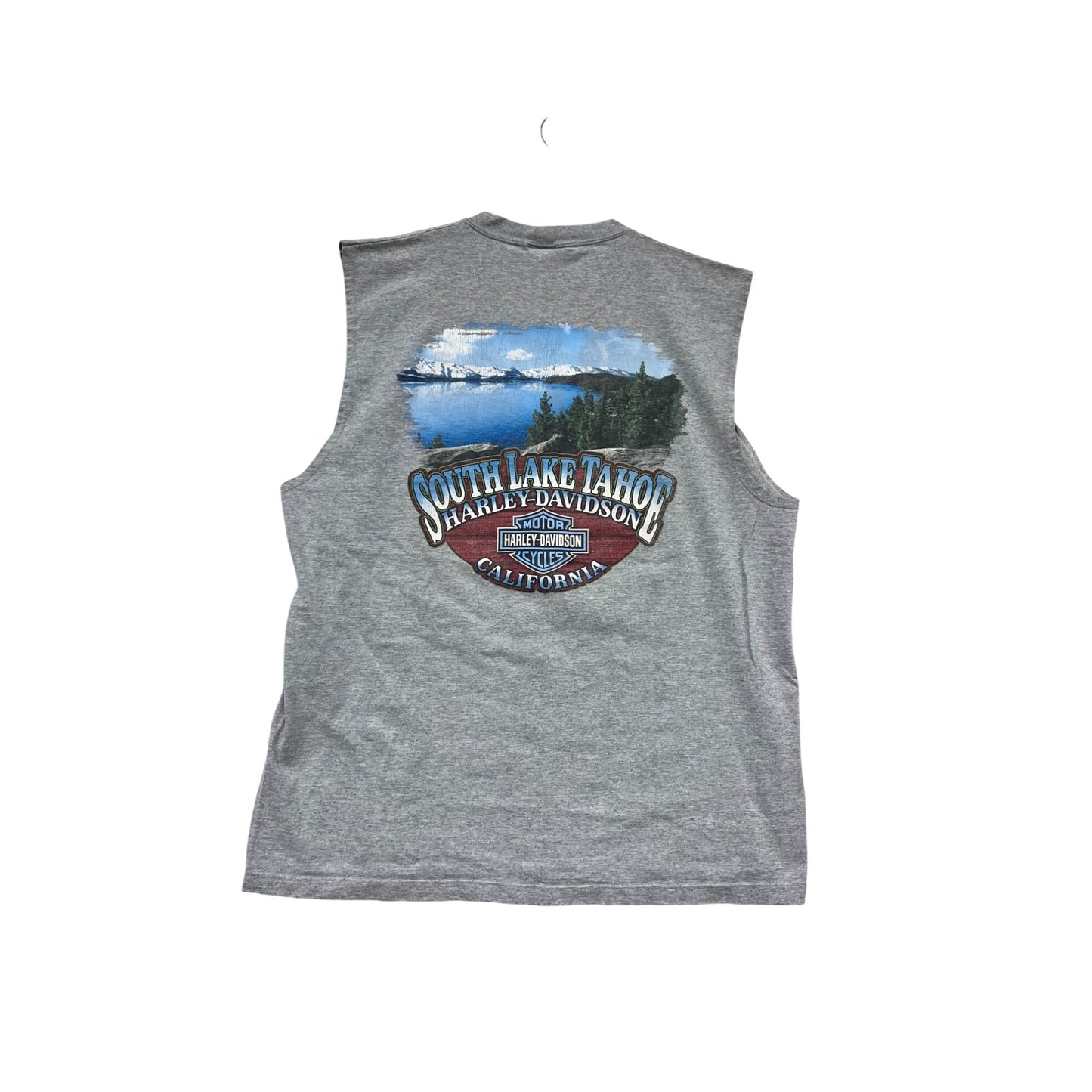 Harley-Davidson Sleeveless Shirt XL Gray #608A