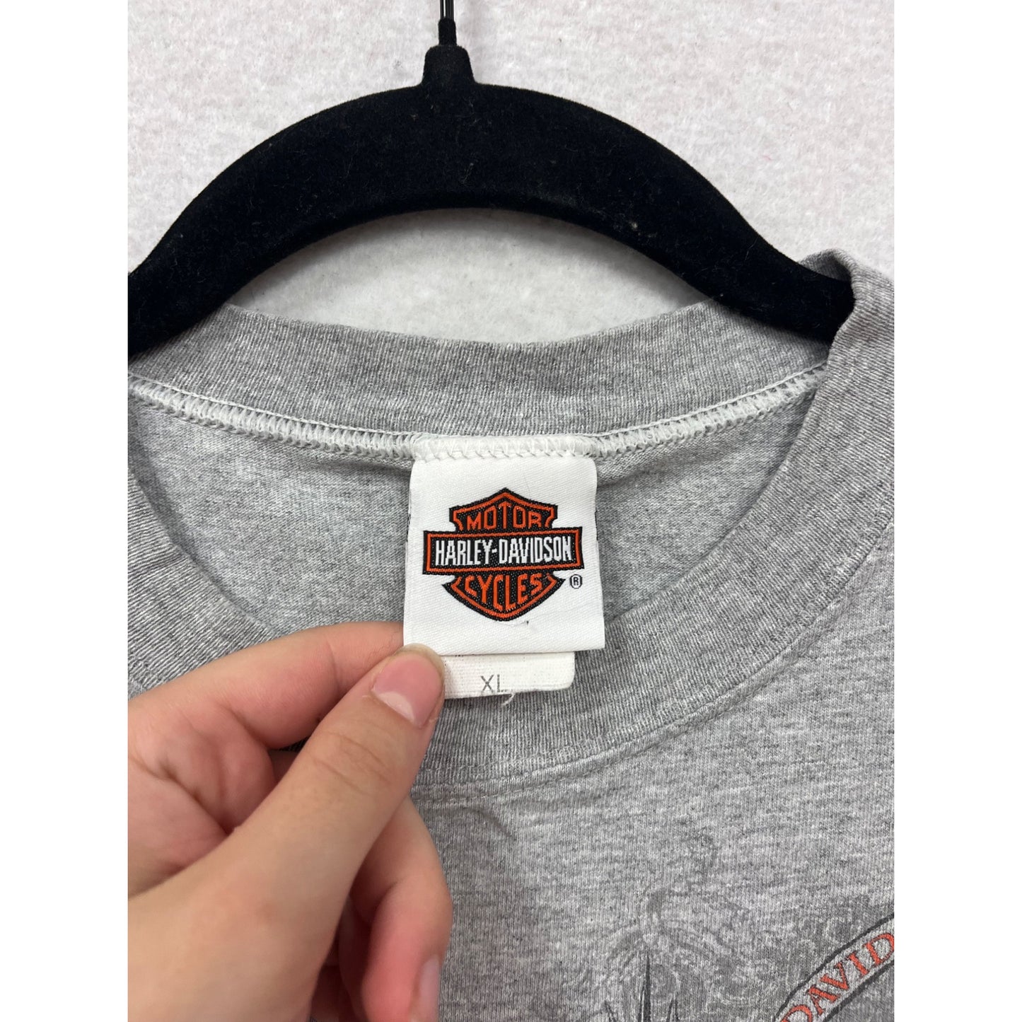 Harley-Davidson Sleeveless Shirt XL Gray #608A