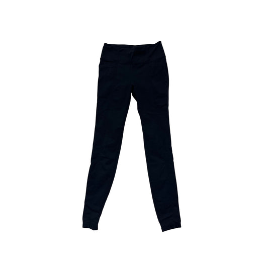 Athleta Womens Black Medium-Tall Nylon & Spandex Slim Fit Jeggings With Pockets #6885
