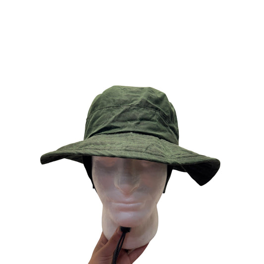 Aulax Olive Green Wide Brim Sun Protection Outdoor Adventure Hat #61B