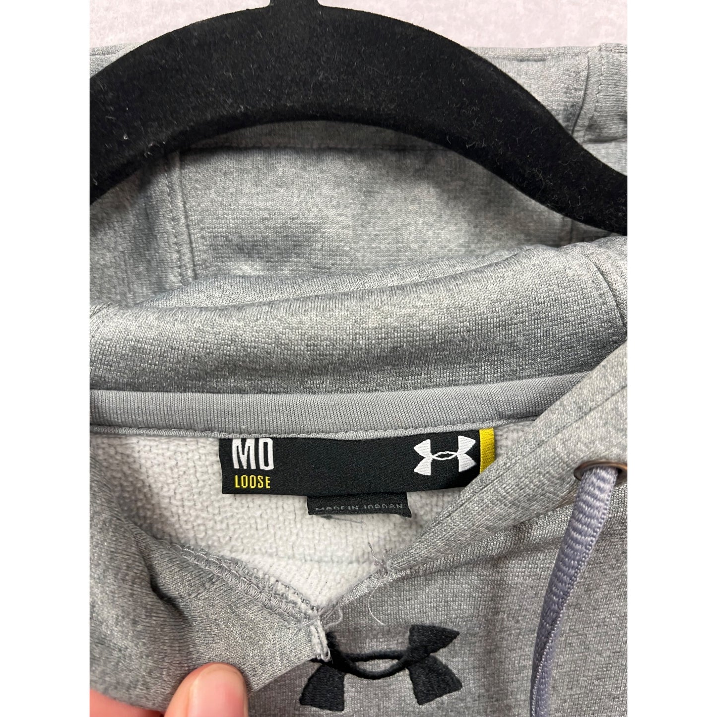 Under Armour Gray Waterloo West Wahawk Football Mens Hoodie M #8118