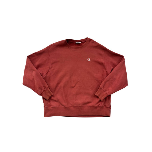 Vintage Champion Reverse Weave Crewneck Sweatshirt XL Rust Red #6579