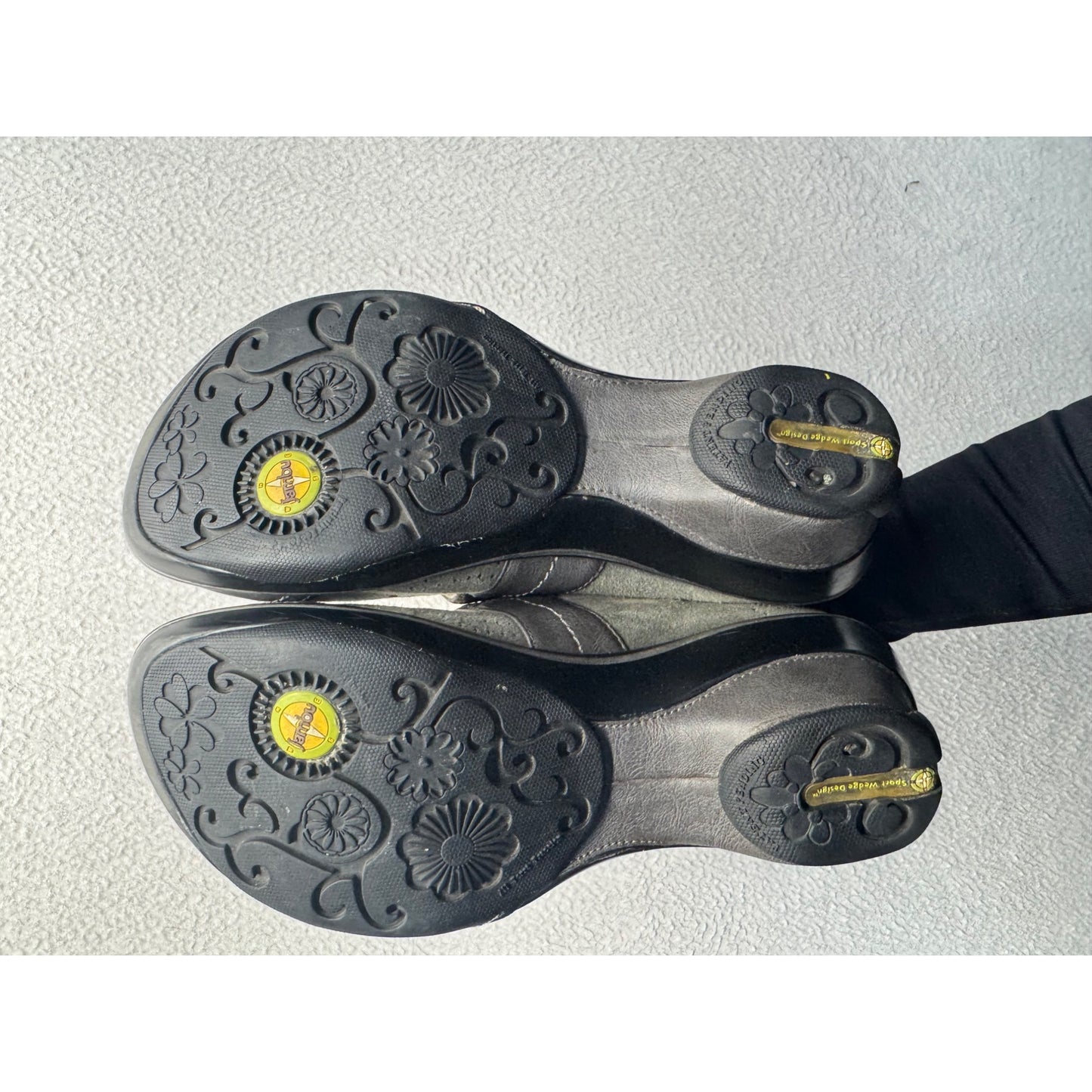 Dansko Green & Brown Mary Jane Shoes With Adjustable Straps #9471