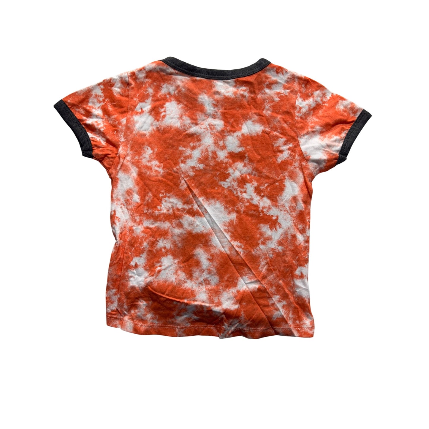 Pink Sparkle 6X Tie-Dye Graphic Tee With Queen Design & Girl Power Text #9326