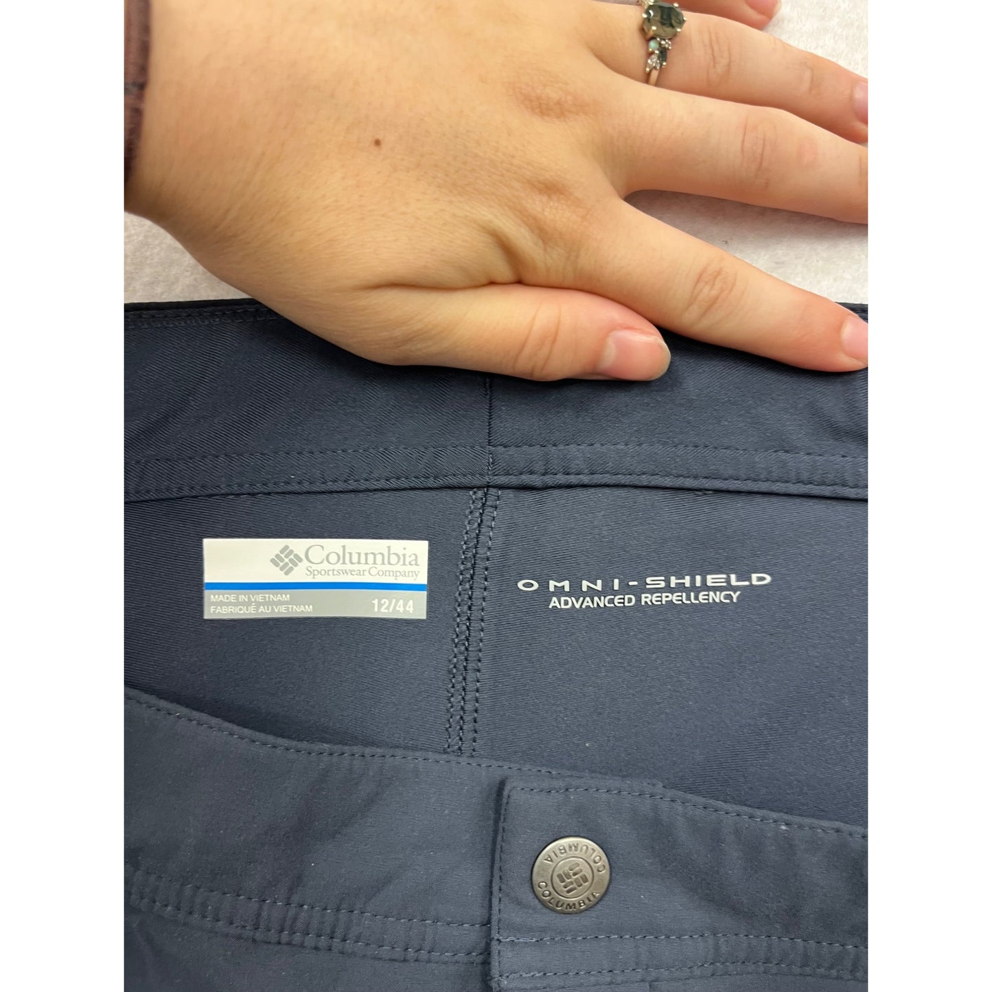 Columbia Navy Omni-Shield Skort Size 12  #8770