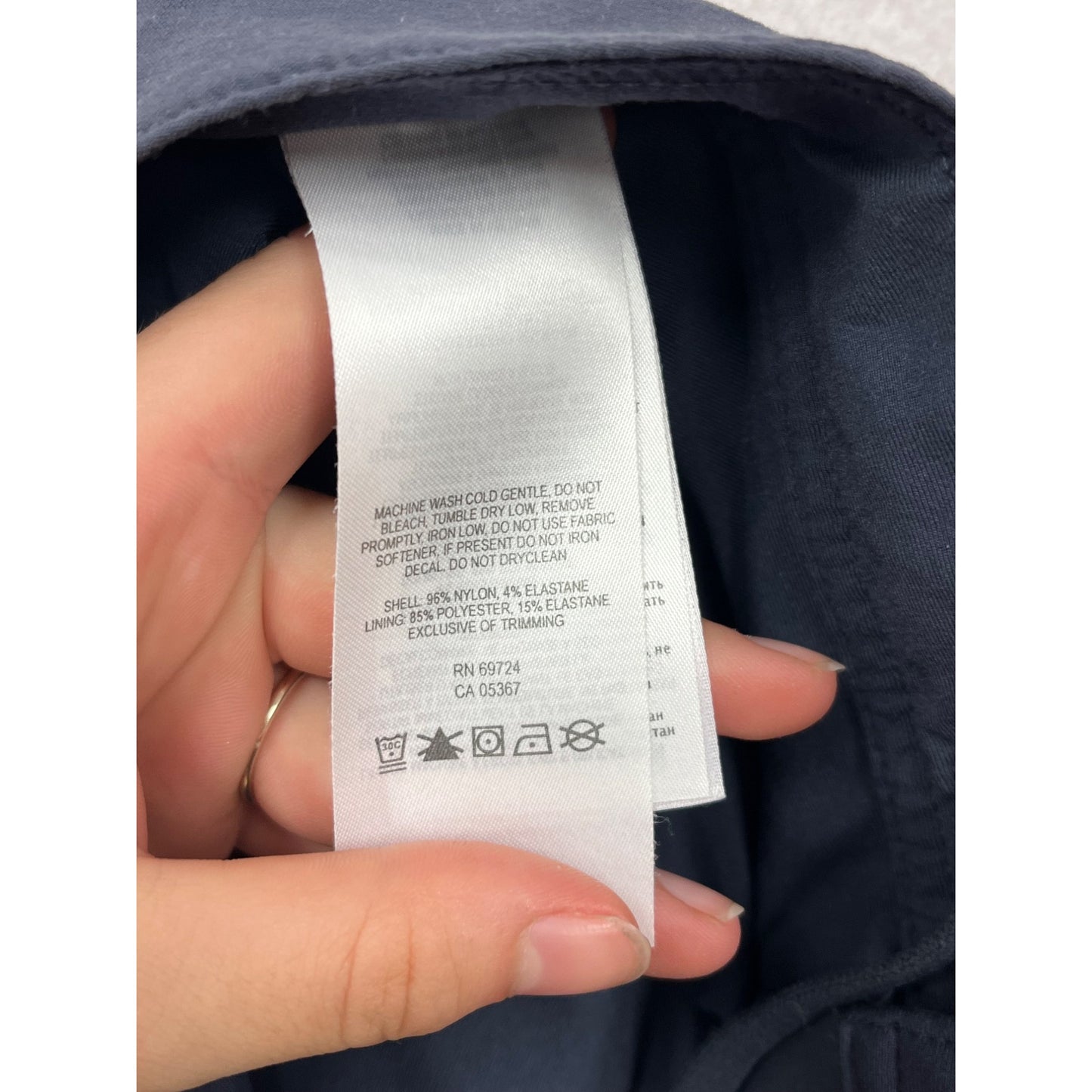 Columbia Navy Omni-Shield Skort Size 12  #8770