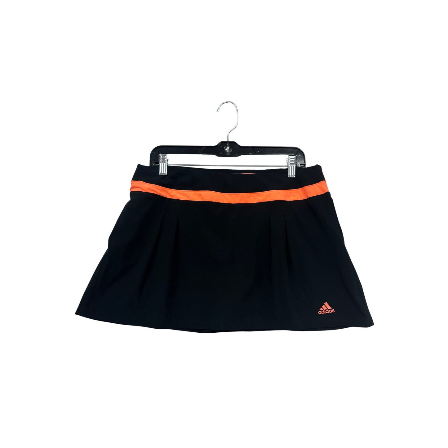 Adidas ClimaLite Black Skirt With Orange Trim #183A