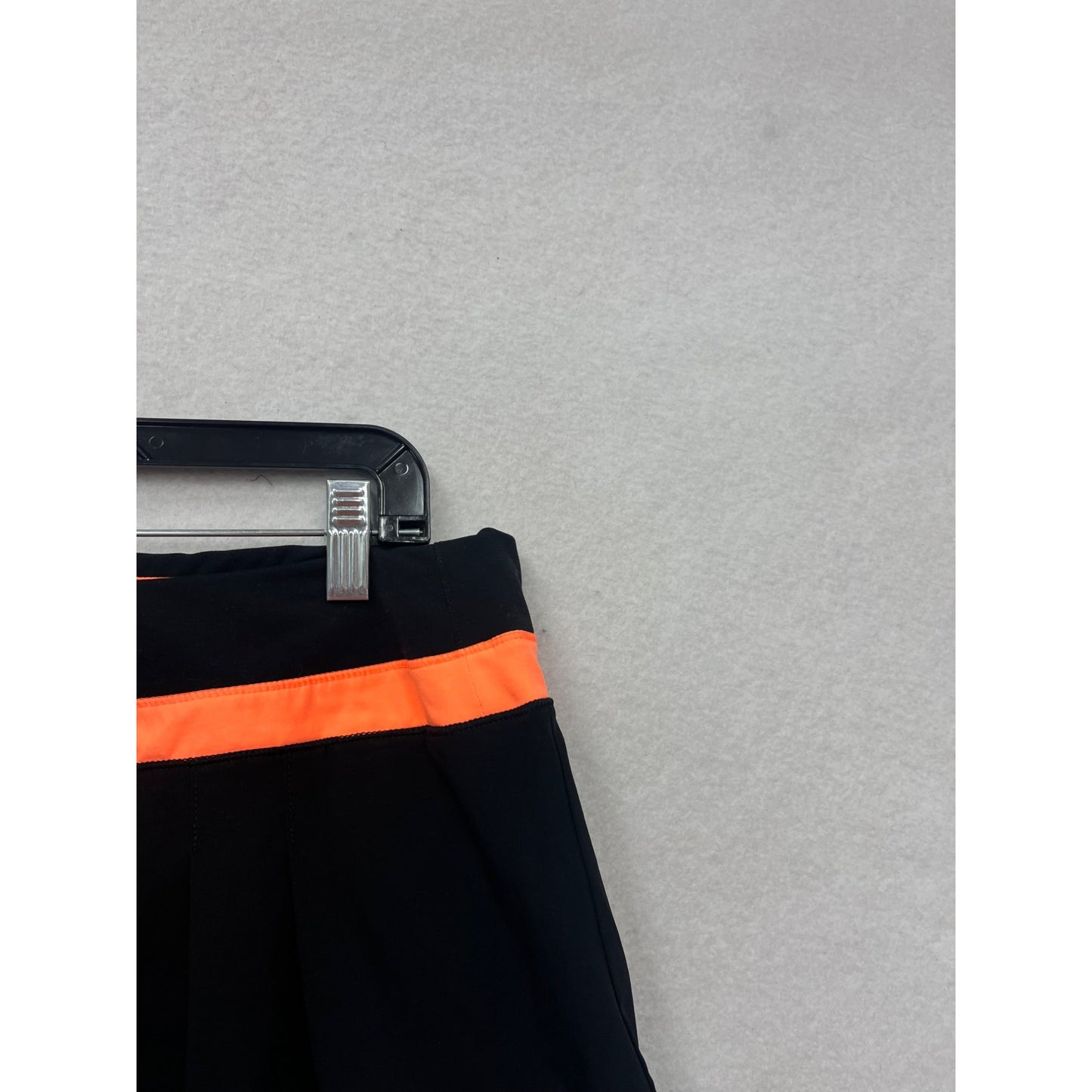 Adidas ClimaLite Black Skirt With Orange Trim #183A