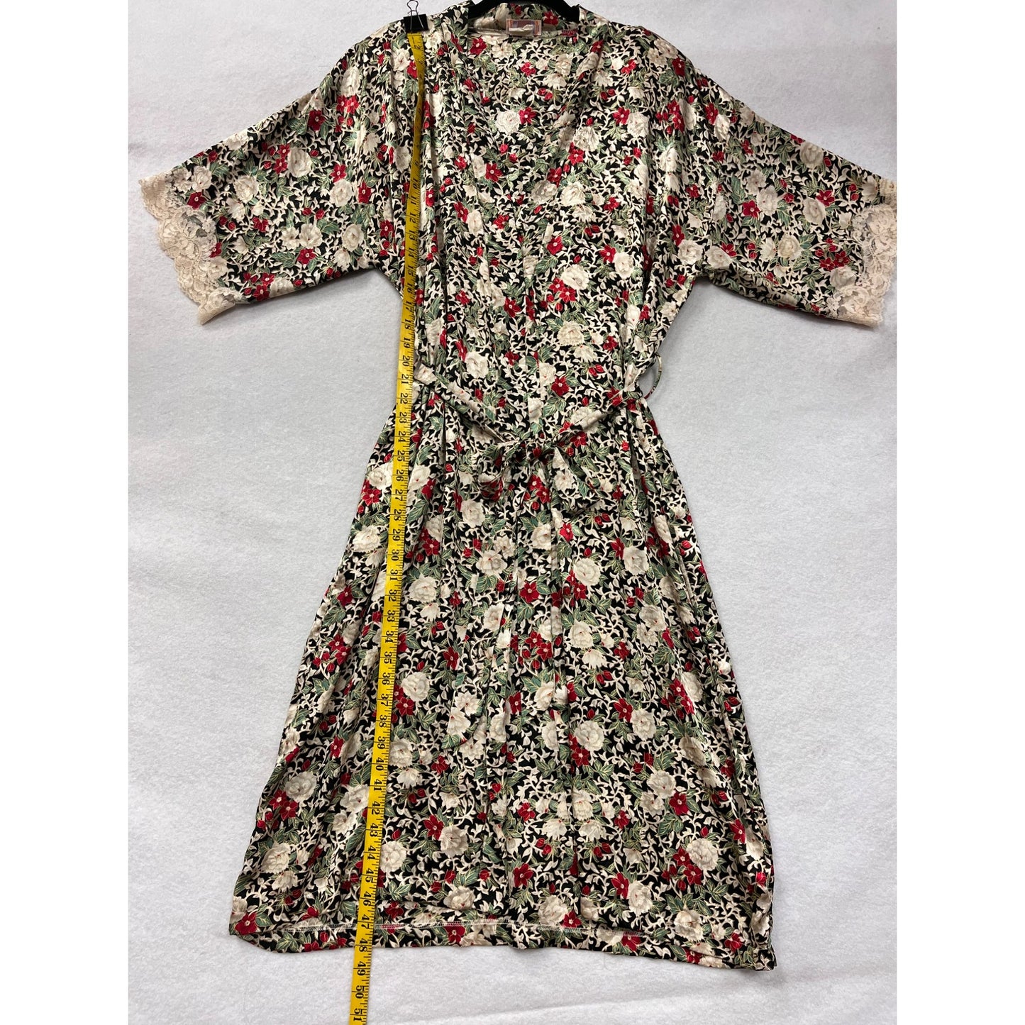 Women’s Vintage 80s Floral Robe #2829