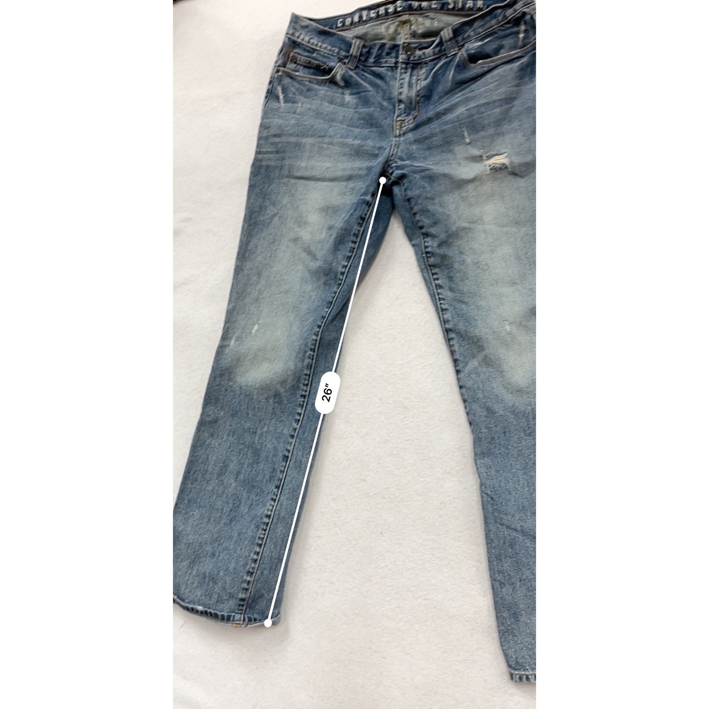 Converse One Star Mens Premium Denim Jeans 34x30 #886A