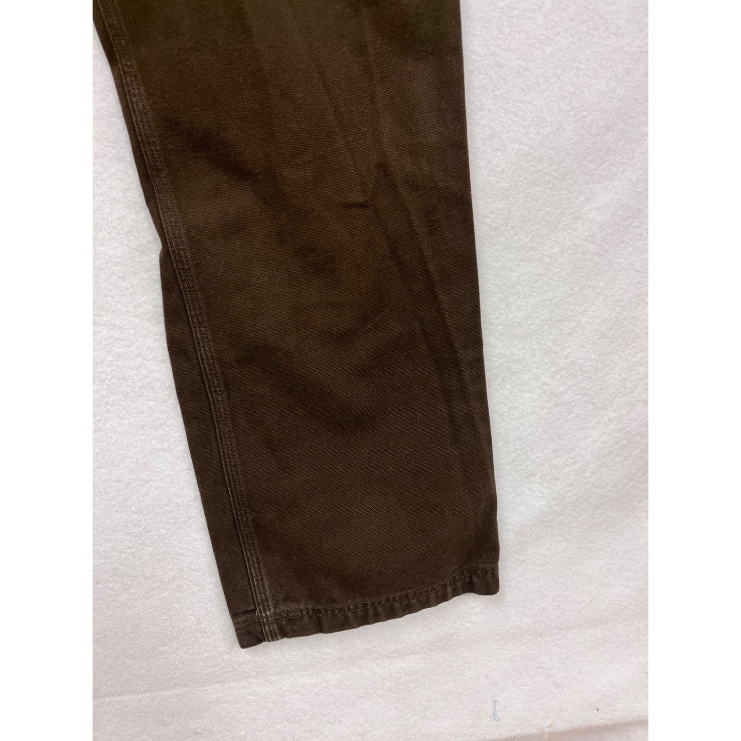 Mens Duluth Trading Co Brown Cotton Straight-Leg Pants 40x32 #6605
