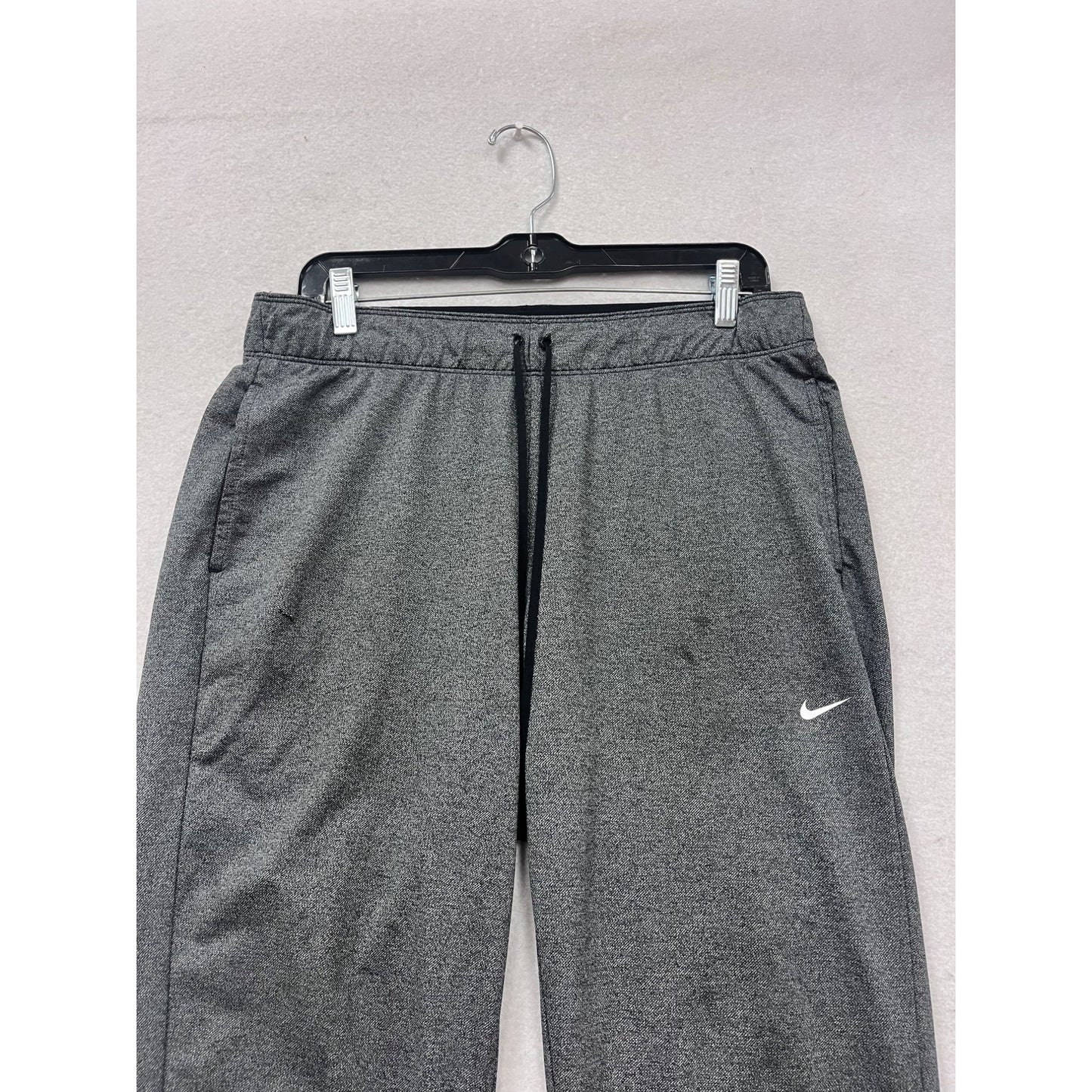 Nike Dri-FIT Gray Athletic Joggers Size L #345A