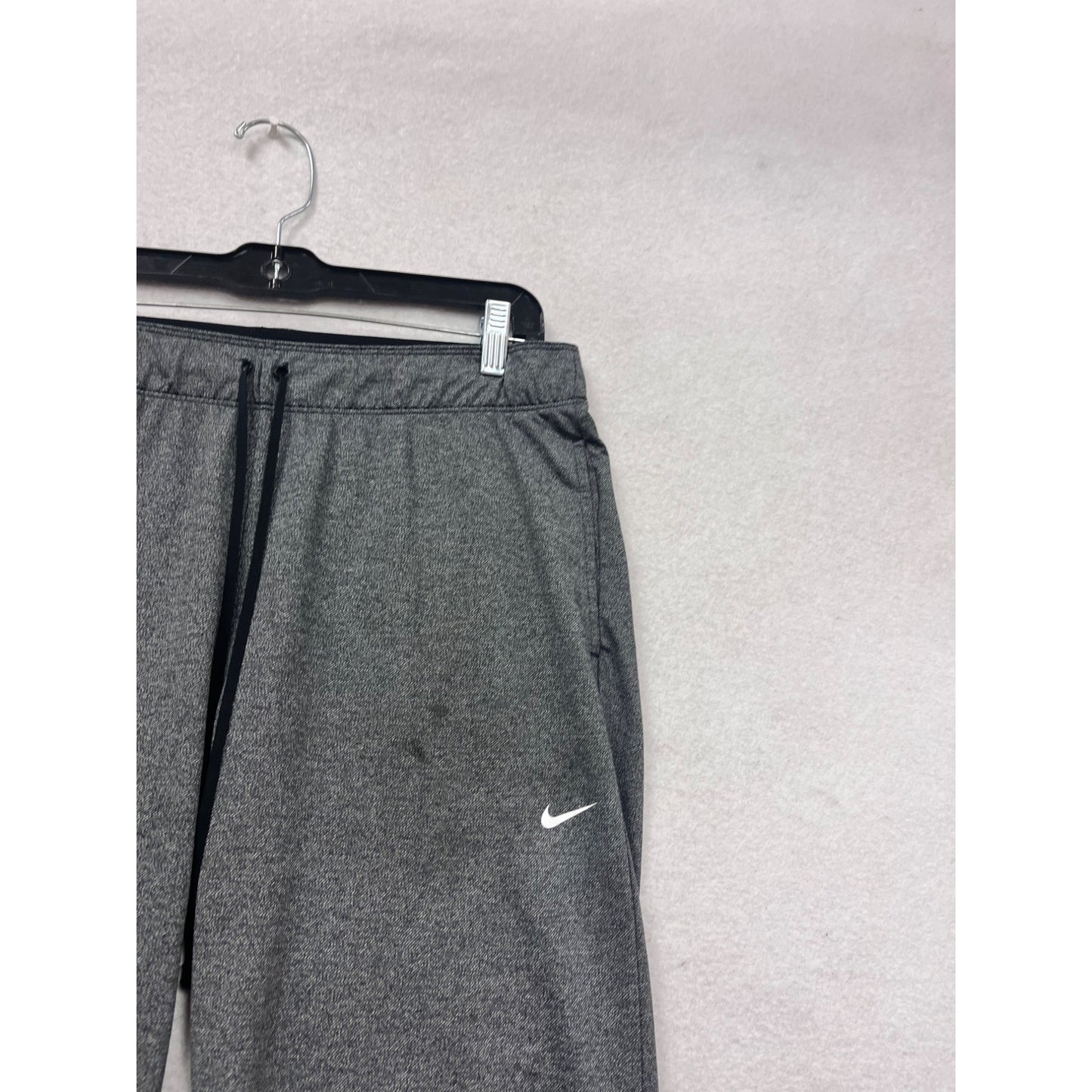 Nike Dri-FIT Gray Athletic Joggers Size L #345A