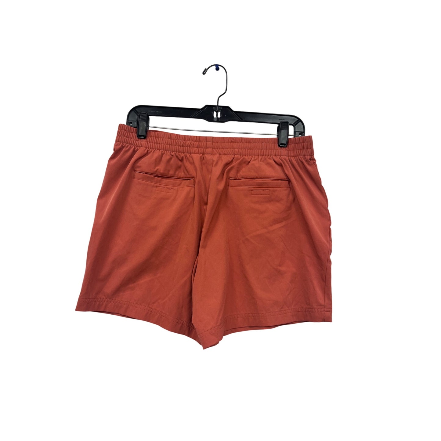 Aspen Rust Orange Nylon & Spandex Shorts L #845A