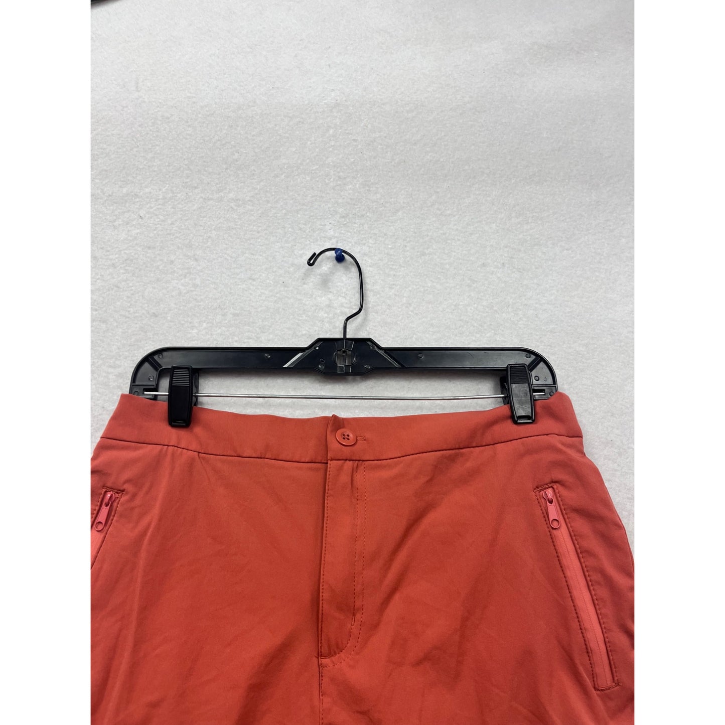 Aspen Rust Orange Nylon & Spandex Shorts L #845A
