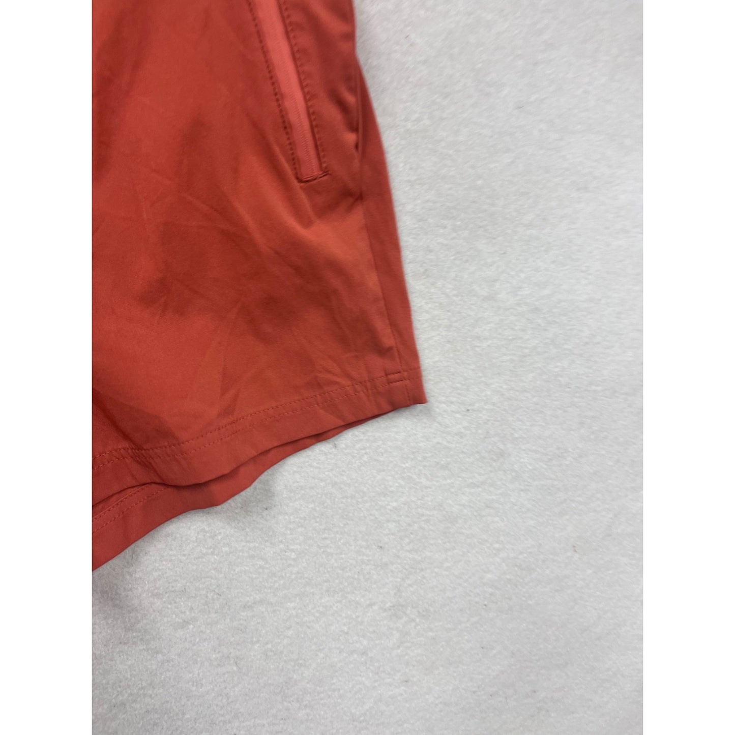 Aspen Rust Orange Nylon & Spandex Shorts L #845A