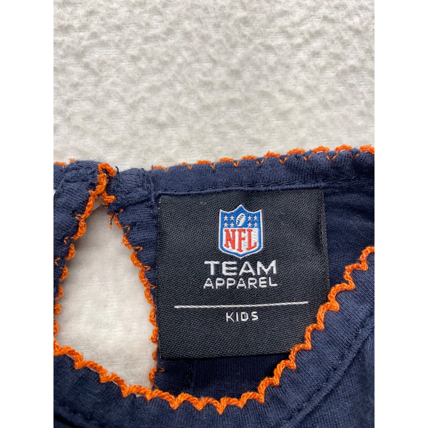 Chicago Bears Baby Girl Navy & Orange Dress 12M NFL #7316