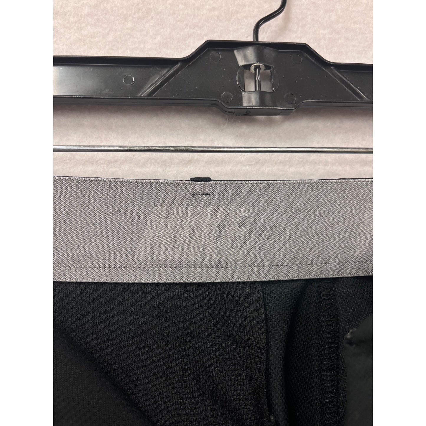 Nike Womens Black Athletic Pants M Polyester & Spandex Stretch Fit #6568