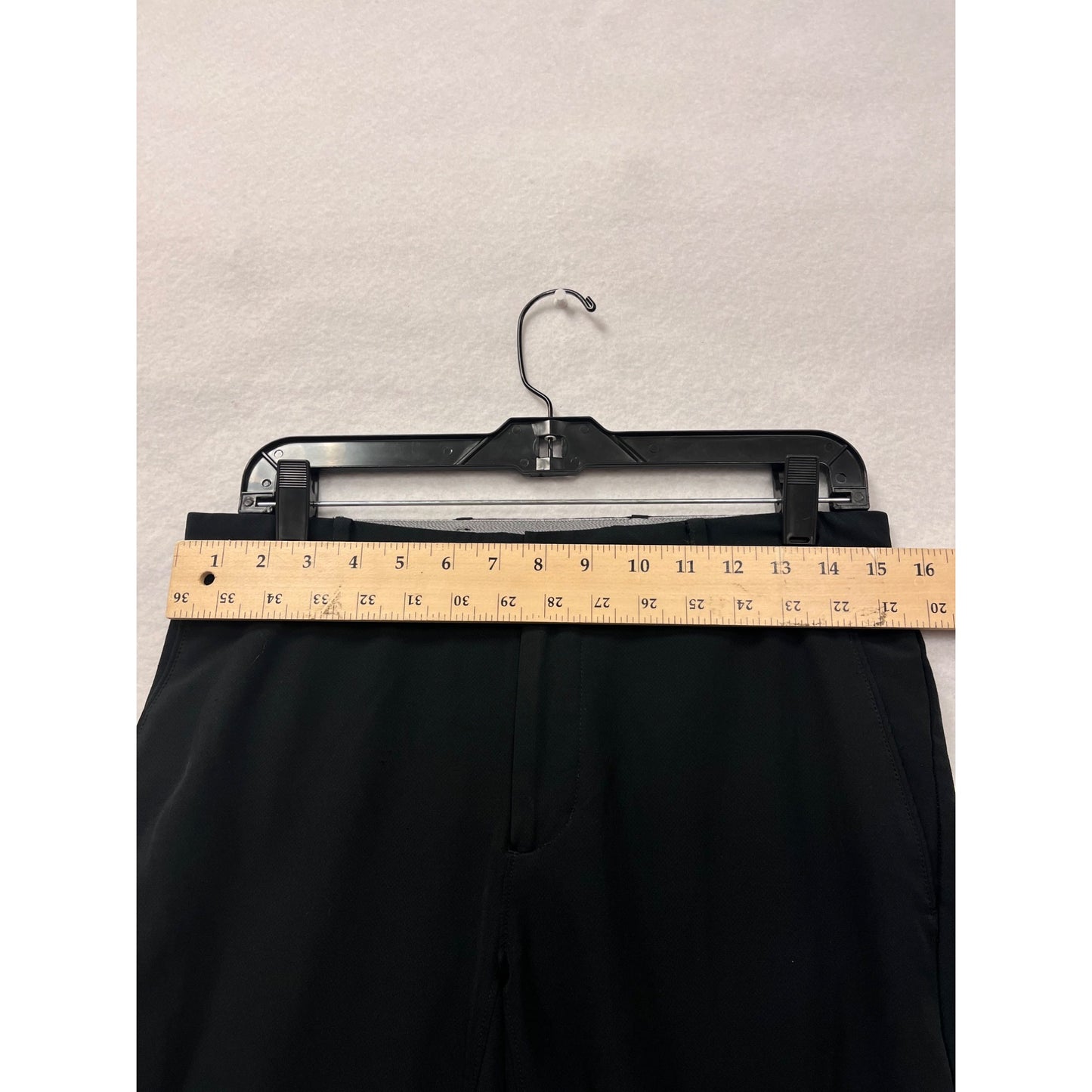 Nike Womens Black Athletic Pants M Polyester & Spandex Stretch Fit #6568