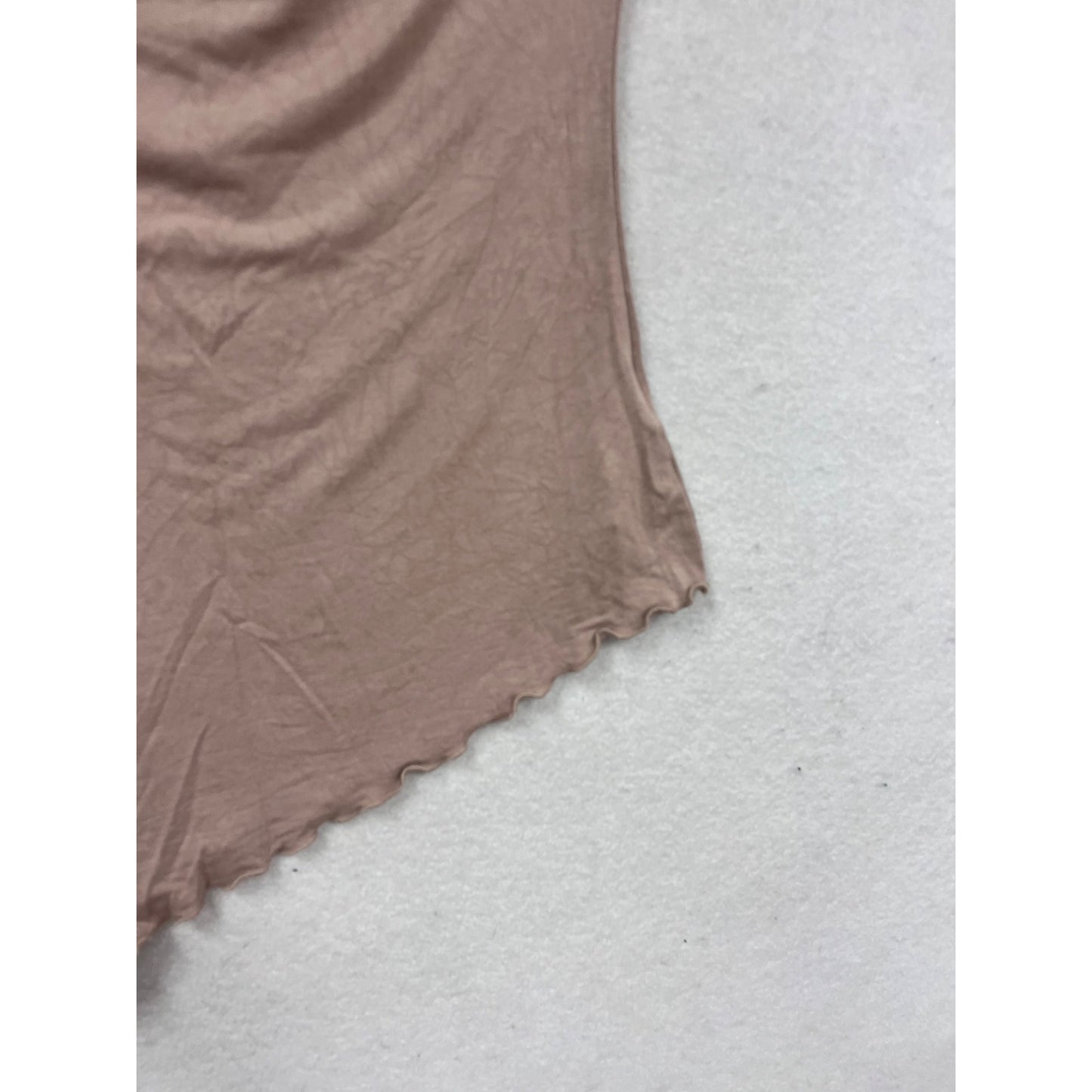 Silence + Noise Asymmetrical Drape Top S-P #351A