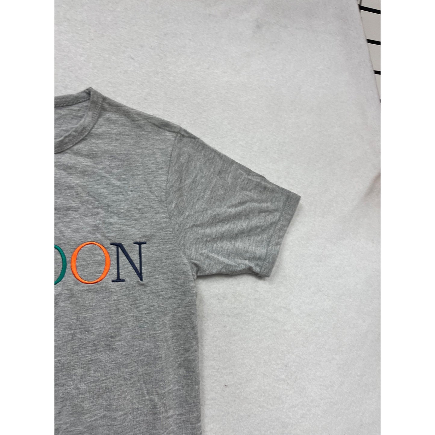 London Graphic Gray T-Shirt XS #697A