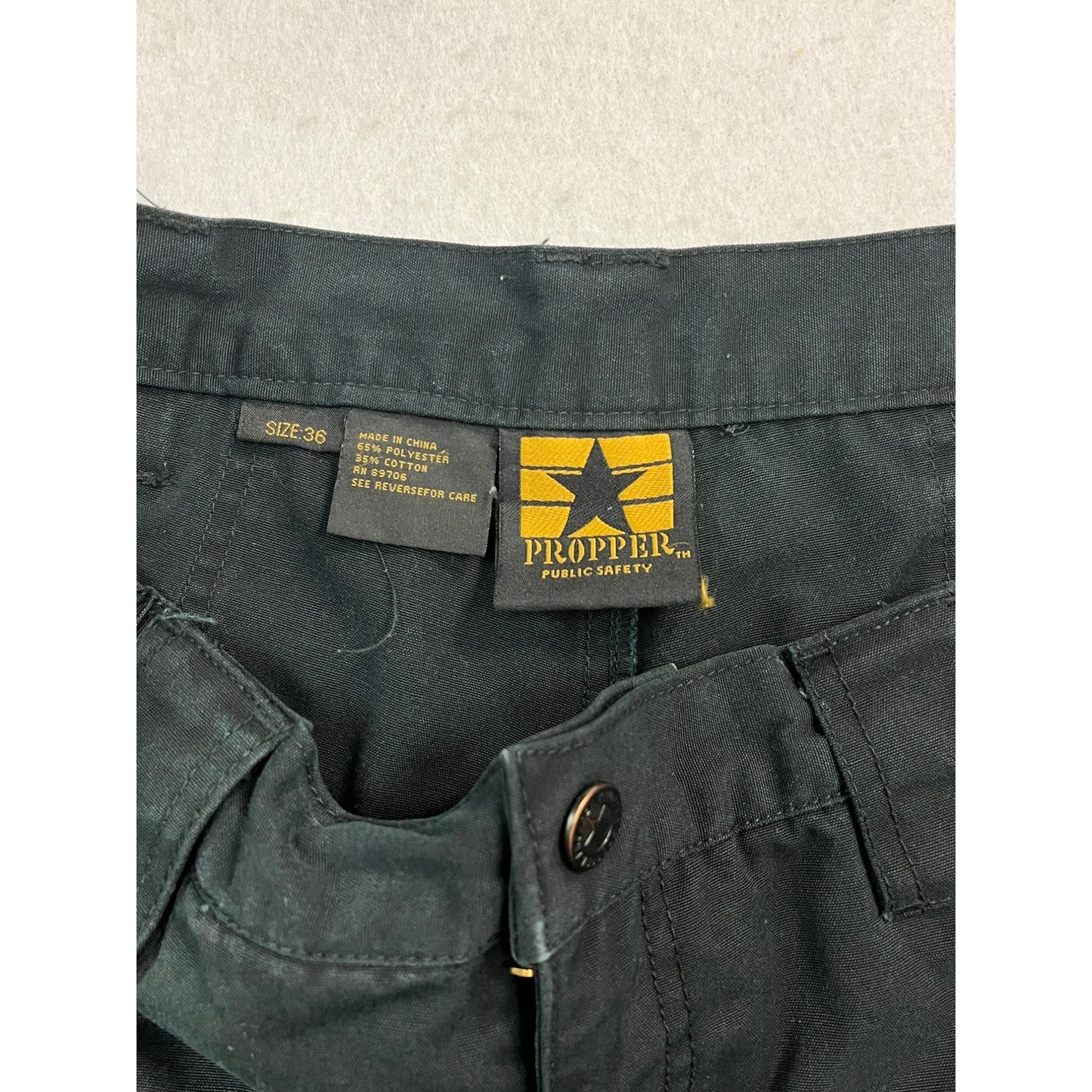 Men’s Black Cargo Shorts