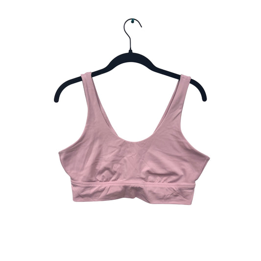 Offline By Aerie Light Pink Womens Sports Bra Medium Support Size Large #6256