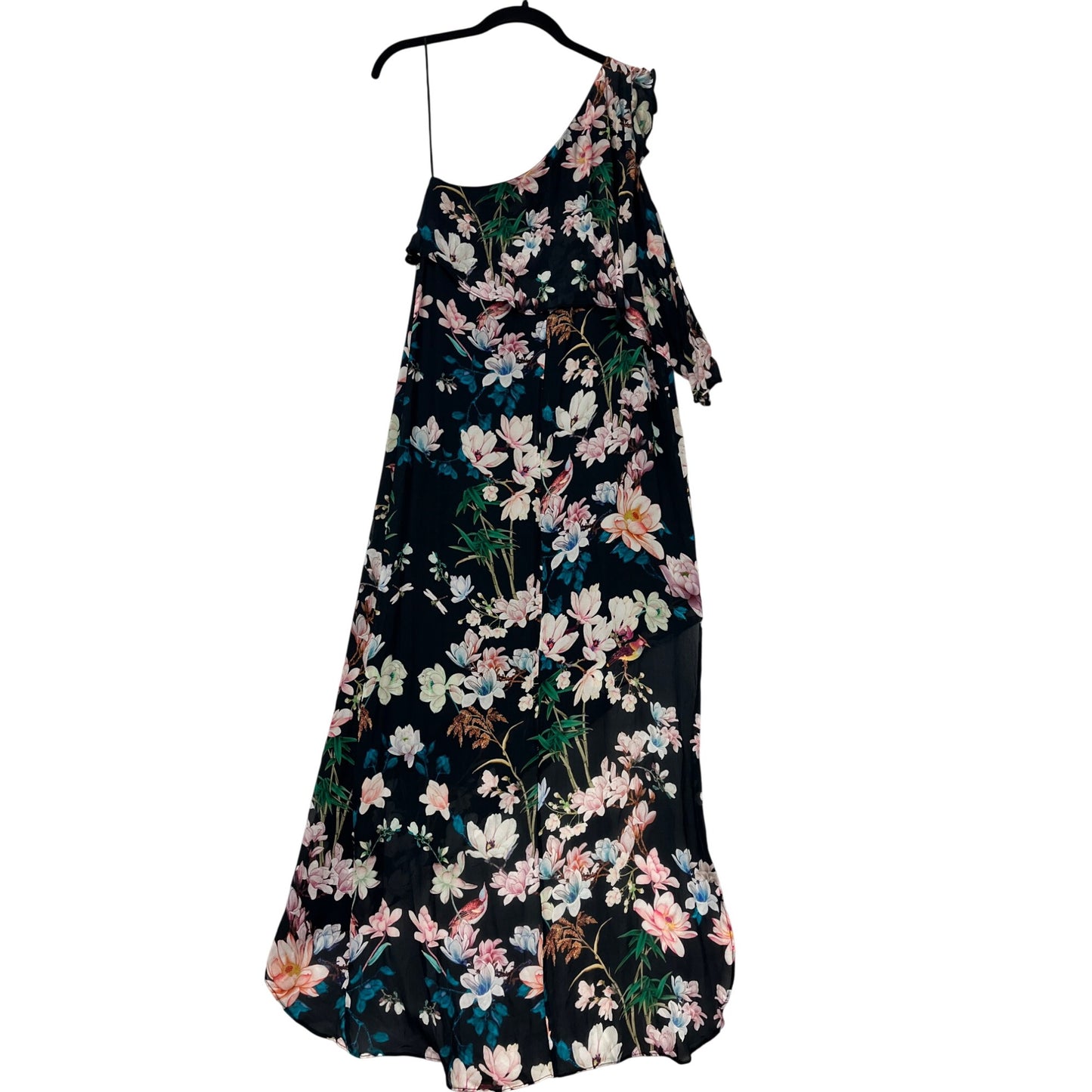 Slate & Willow One-Shoulder Floral Maxi Dress #338A