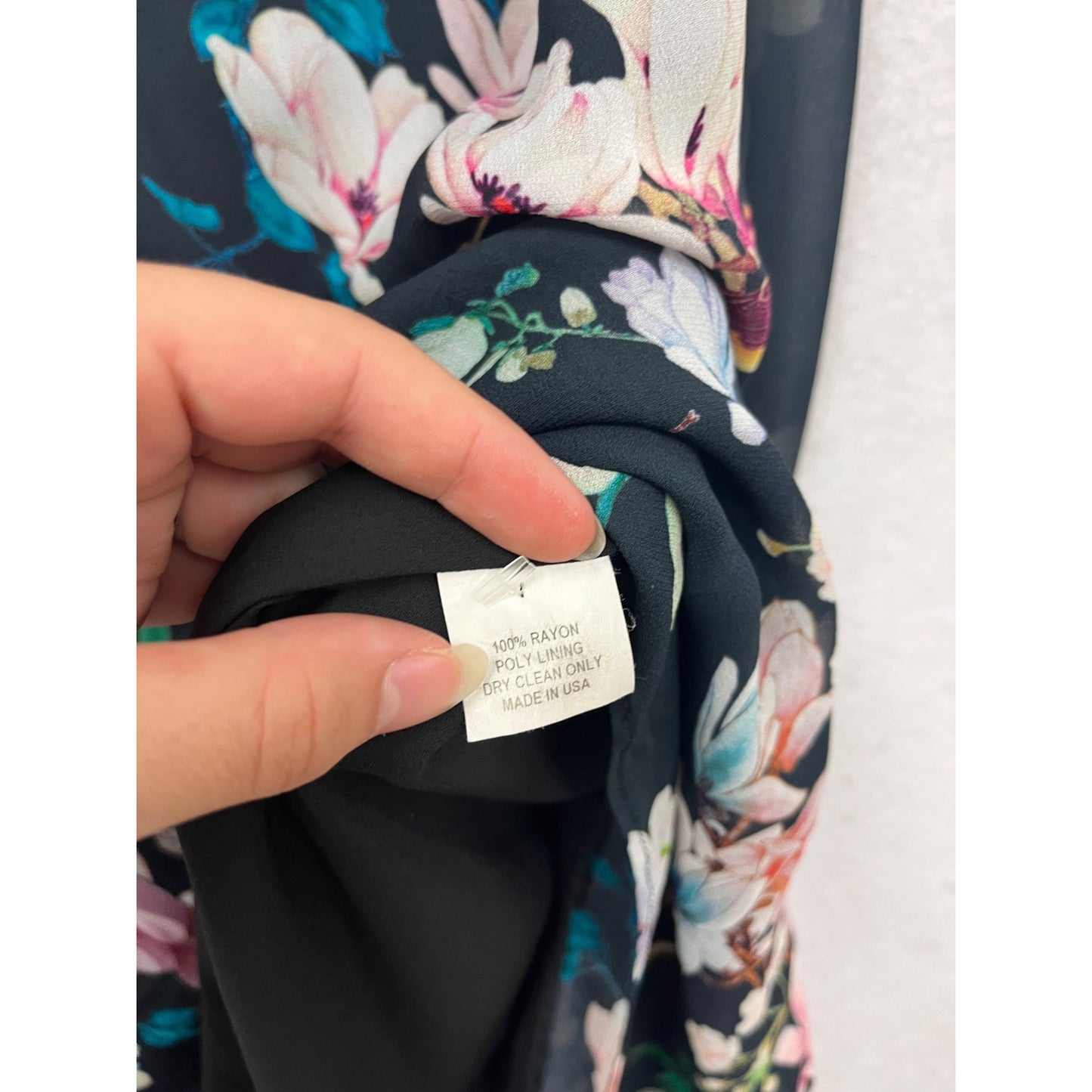 Slate & Willow One-Shoulder Floral Maxi Dress #338A