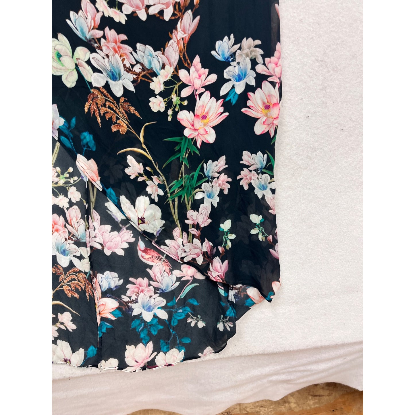 Slate & Willow One-Shoulder Floral Maxi Dress #338A