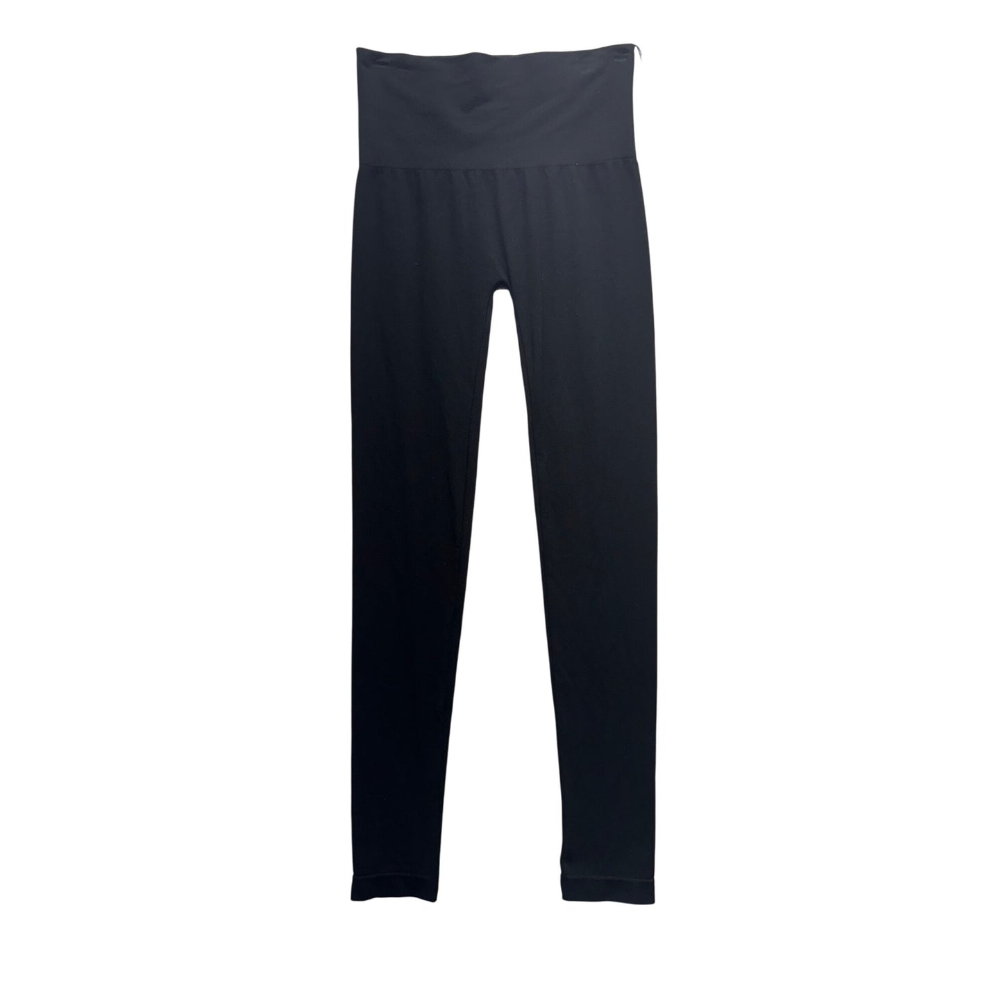 Elitarian High-Waist Black Stretch Leggings One Size #9910