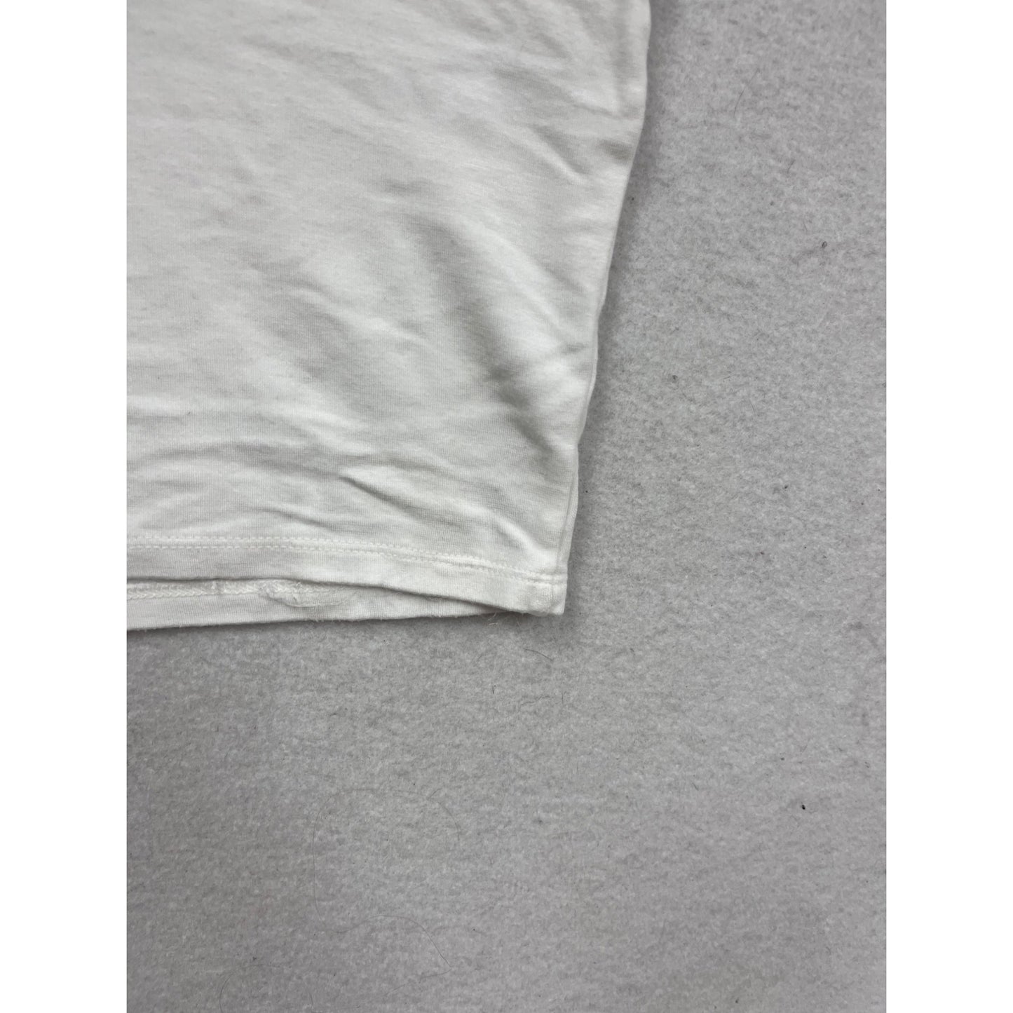 Brandy Melville White Sleeveless V-Neck Crop Top OS #117A