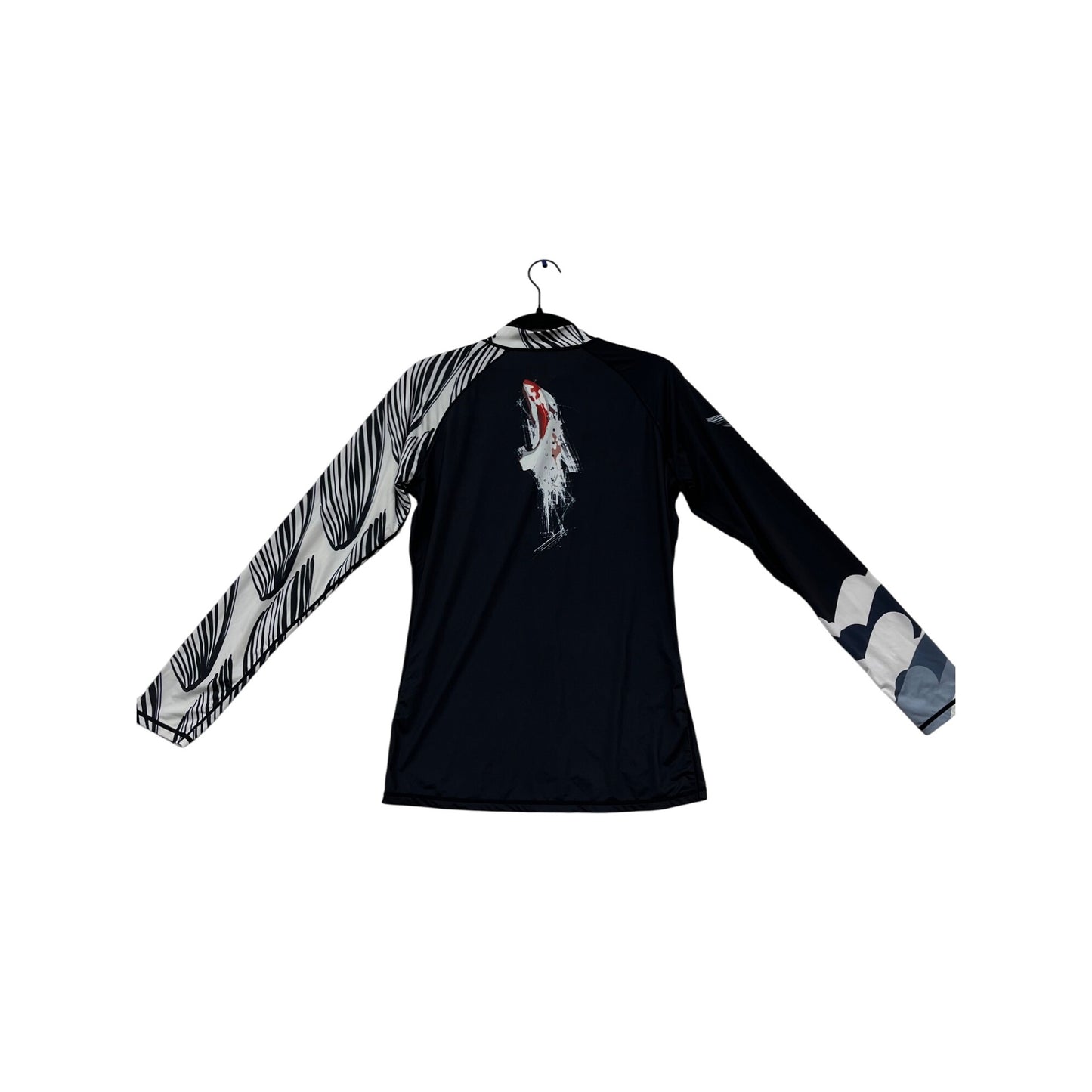 No-Nu-June Womens Long Sleeve Rash Guard Shirt UPF 50+ Jacket #722A