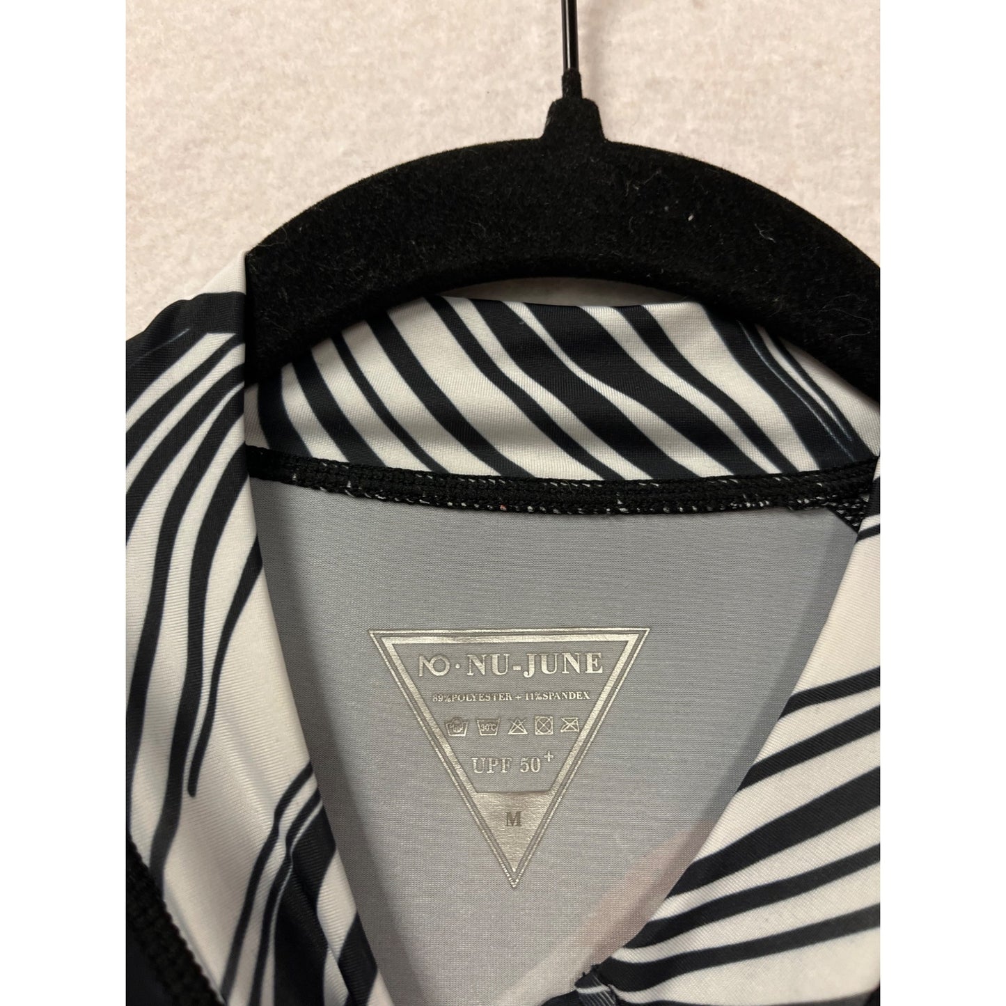 No-Nu-June Womens Long Sleeve Rash Guard Shirt UPF 50+ Jacket #722A