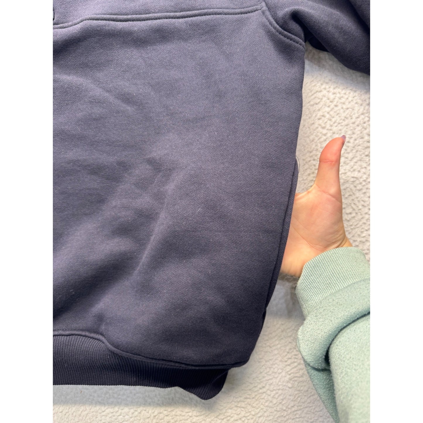 Elbeco Shield Navy Blue Tactical Quarter-Zip Pullover Sweatshirt #9056