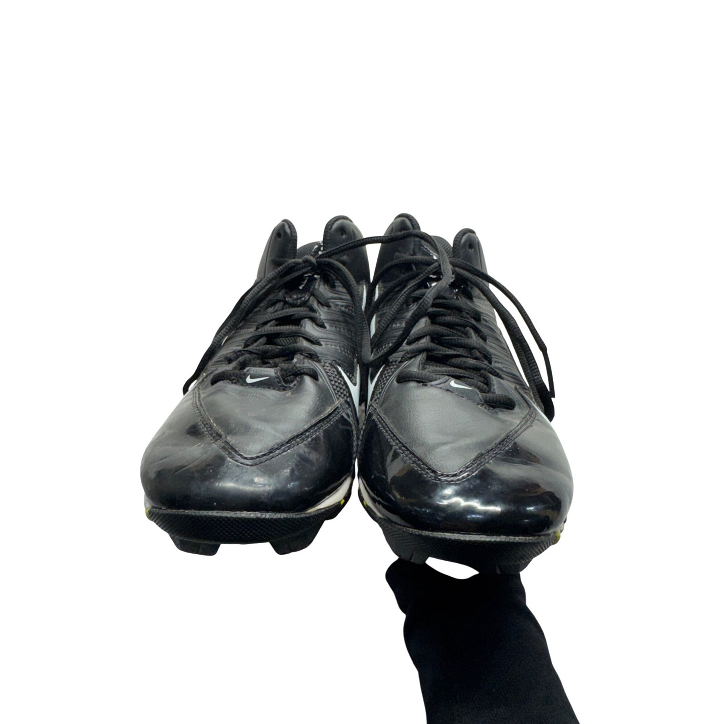 Nike Alpha Strike 2 TD Black/White Football Cleats Molded Studs #393B